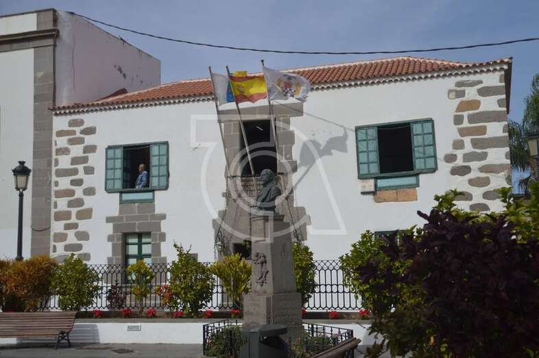 Fachada de El Casino de Telde (Foto TA)